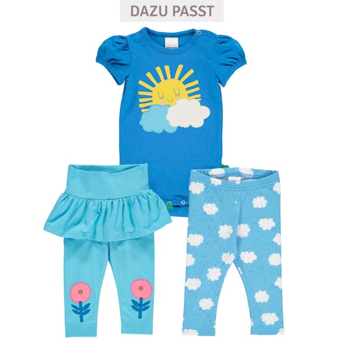 Weicher Kurzarmbody Blume