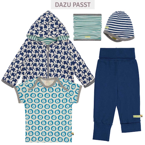 Wendejacke Kapuze Ringel