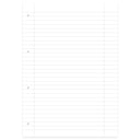 Vorschaubild Collegeblock liniert mit Rand – Lineatur 27, DIN A4 70 g/m2