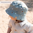 Vorschaubild Kinder Fischerhut Leinen Baumwoll Mix