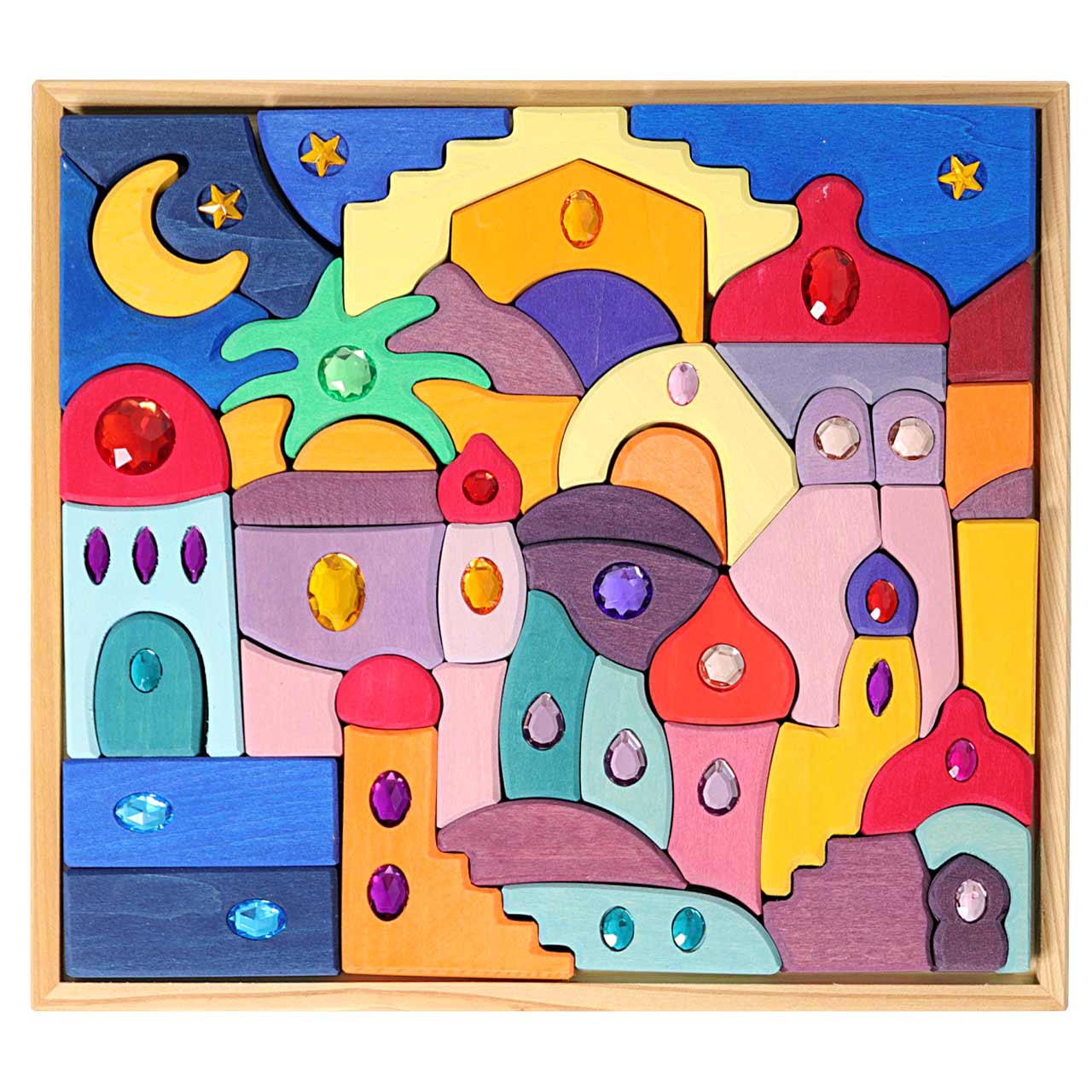 Glitzermandala Morgenland ab 5 Jahren (30 cm)