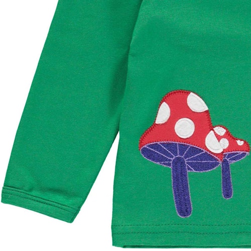 Dehnbares Langarmshirt Fliegenpilz