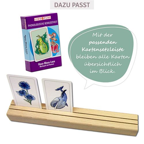 Haus-Maus-Laus, Dreierreime, Kartenspiel ab 5 Jahren