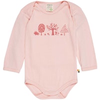 Body langarm Ripp mit Print