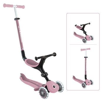 3in1 Kinderfahrzeug Globber Go-Up Active Lights Eco Beere ab 15 M