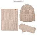 Vorschaubild Damen Alpaka-Woll Mütze beige