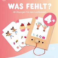 Was fehlt? Kartensatz ab 4 Jahren (ohne Lochkasten)