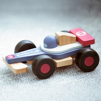 Rennauto aus Holz ab 18 Monaten