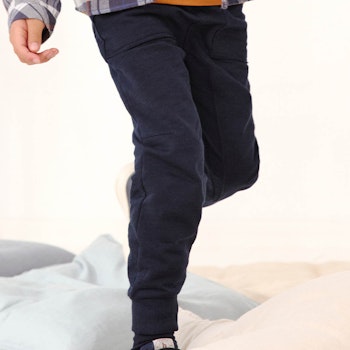 Weiche Sweat Jogginghose dunkelblau