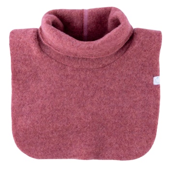 Warmer Wollfleece Schlupfschal altrosa