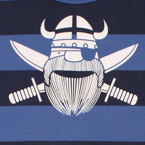 Elastisches T-Shirt Wikinger Streifen