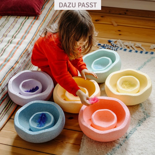 Stapelstein® rainbow classic 6 Elemente