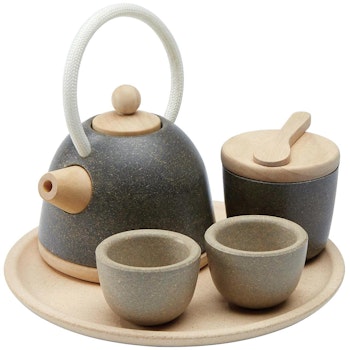 Kinder Teeservice 6-tlg Set aus Holz