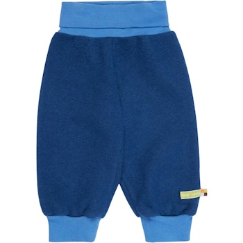 Weiche Hose Wollfleece marine