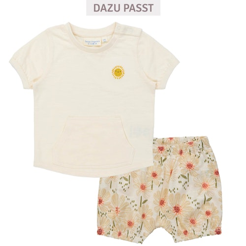 Bequeme Babyshorts Blumen