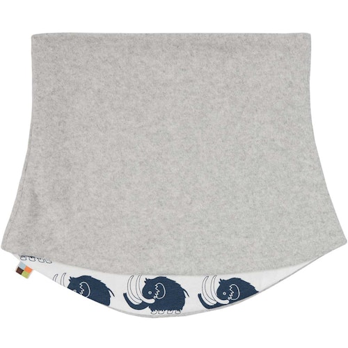 Wende Schlauchschal Fleece grau melange