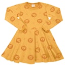 Vorschaubild Langarm Flatterkleid