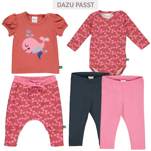T-Shirt Puffärmel Herz