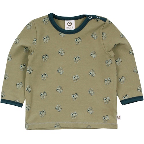 Dehnbares Langarmshirt Drache