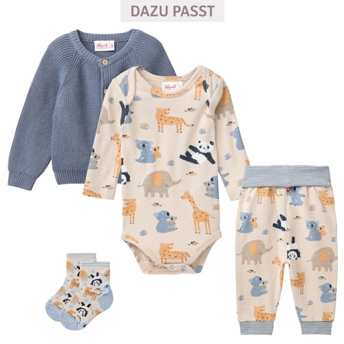 Anschmiegsamer Body langarm Unterwasserwelt