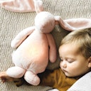 Vorschaubild Der Summhase mit Lampe weiss aus Baumwolle und Polyester