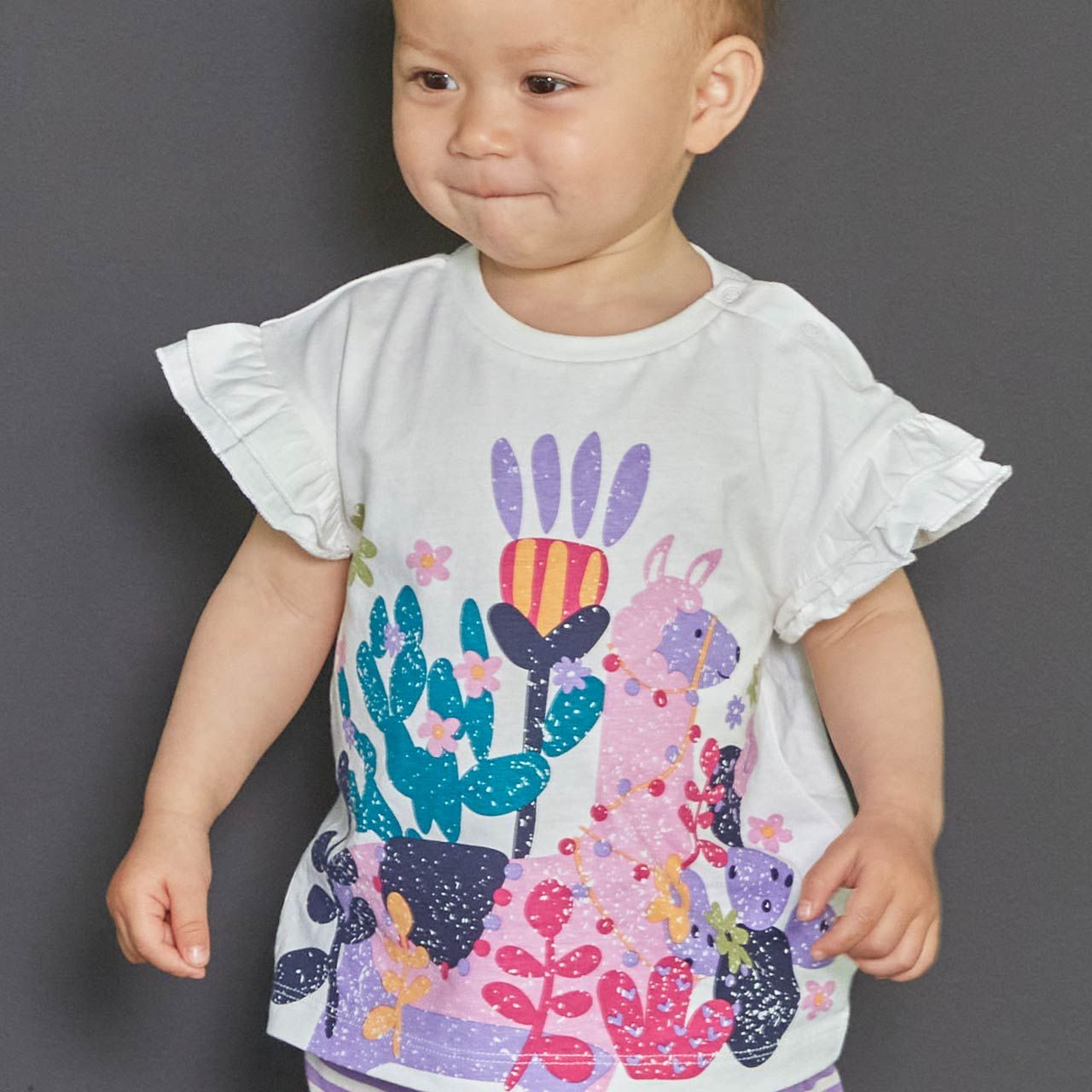 T-Shirt Sense Organics ohne Arm Motiv