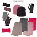 Vorschaubild Damen Fingerhandschuhe Wolle Kaschmir