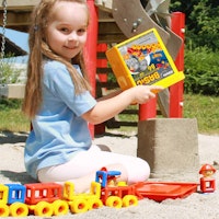 mobilo® Basis-Set mit 86 Teilen im praktischen Eimer