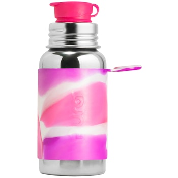 Trinkflasche Sportverschluss 550 ml pink swirl