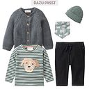 Vorschaubild Jacke People Wear Organic Knopfleiste langarm Strick