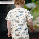 Vorschaubild Leichtes Shirt kurzarm Skater Krokodile