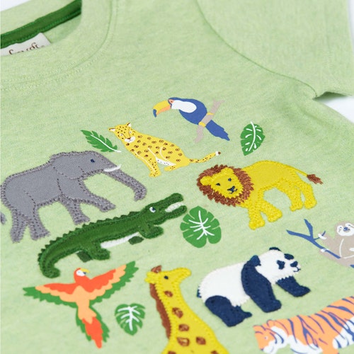 Leoparden T-Shirt mit Öhrchen