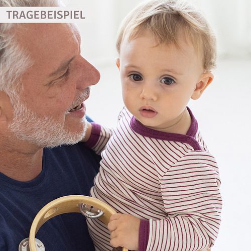 Body Engel Natur Wolle/Seide langarm