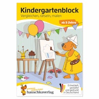 Kindergarten Mal- und Rätselblock 3 Jahre
