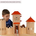 Vorschaubild Ritterburg Schloss gross 70 x 70 x 48 cm