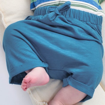 Lässig bequeme Haremhose dunkelblau