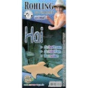 Vorschaubild Schnitzrohling Holztier - Hai Fisch