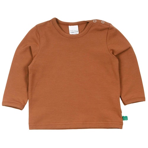 Dehnbares Basic Langarmshirt