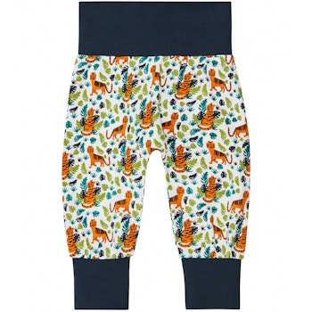 Leichte Babyhose Tiger im Dschungel