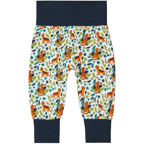 Leichte Babyhose Tiger im Dschungel