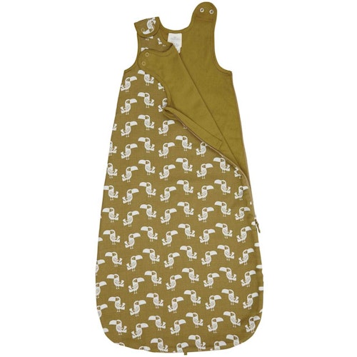 Leichter Musselin Baby Schlafsack Kamel