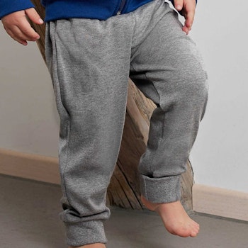 Bequeme Mitwachshose Bündchen marine