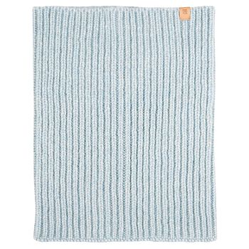 Damen Schal Wolle hellblau