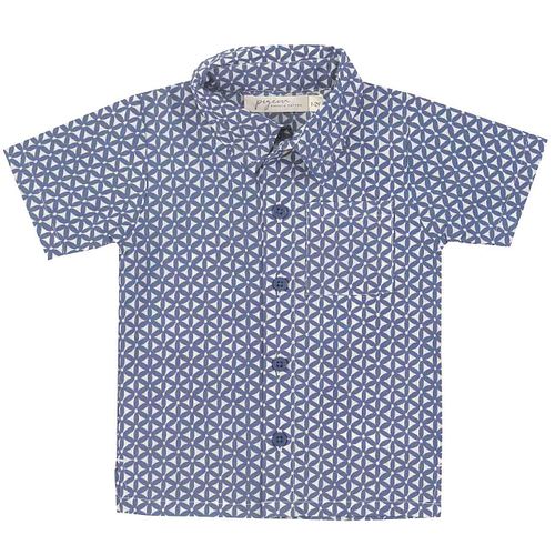 Hemd Pigeon Organics kurzarm Motiv
