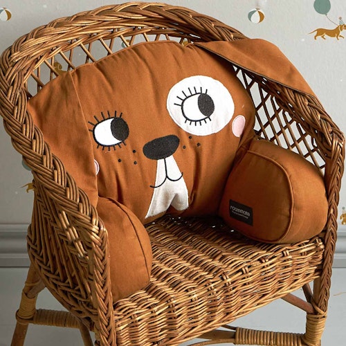 Sitzkissen für Kinderwagen und Bett – Hund