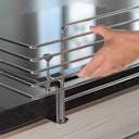 Vorschaubild Classic Herdschutzgitter Edelstahl 60 cm