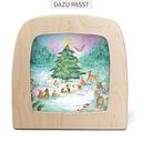Vorschaubild Silhouette Anne Illustraties - Tannenbaum im Winterwald
