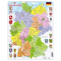 Lernpuzzle Deutschland Bundesländer für Kinder ab 6 Jahre
