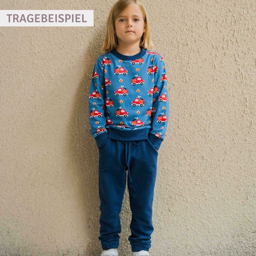 Schmal geschnittene Sweathose