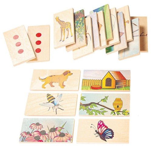 Wo Tiere leben – Familienspiel aus Holz